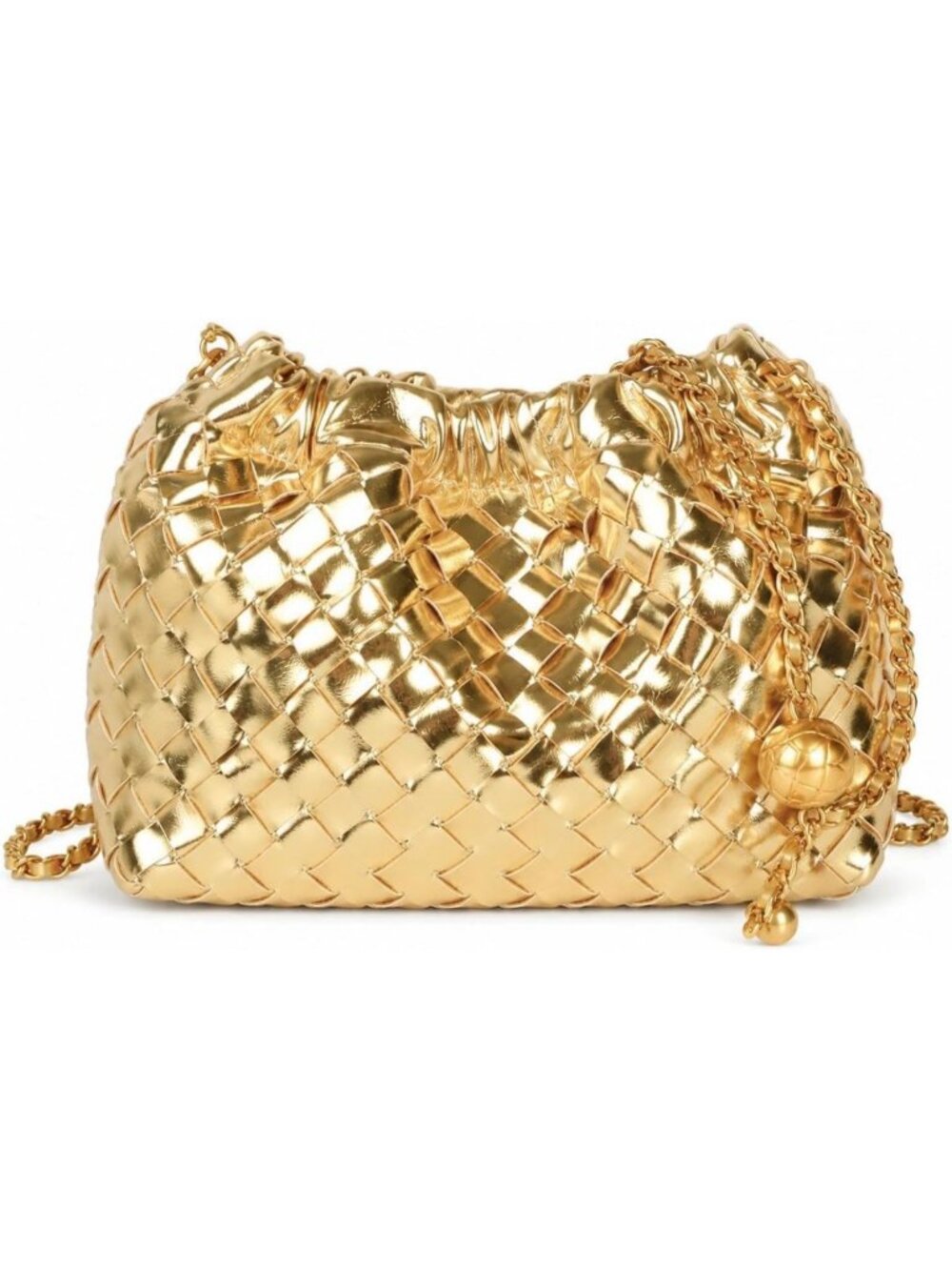Woven Crossbody Bag for Women | Stylish Evening Purse & Cloud Shoulder Bag